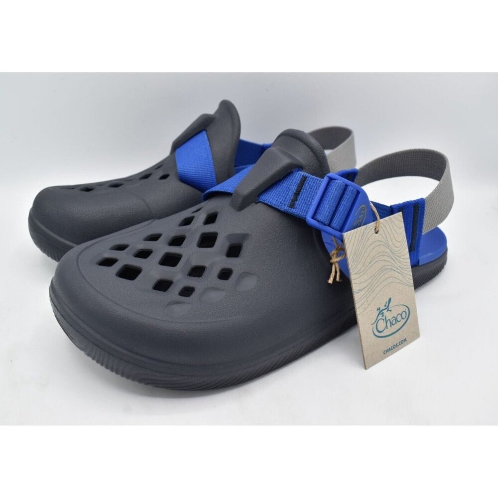 Chaco‎ Mens Size 10 Chillos Navy Blue Clogs Shoes
